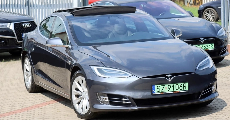 Tesla Model S cena 168510 przebieg: 151000, rok produkcji 2018 z Tuchola małe 781